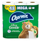 Charmin Ulta Gentle Toilet Paper, 12 Mega Rolls = 48 Regular Rolls