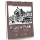 Sketch Book 11 14 inch, Spiral Bound Sketch Pad 50 Sheets (68lb/100gsm), Acid-Free Sketchbook for Drawing Painting Sketching, A