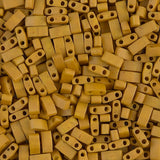 Miyuki Tila 5mm Half Cut Mustard