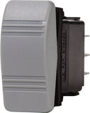 Blue Sea Systems 8231 Contura OFF-(ON) SPST Switch, Grey