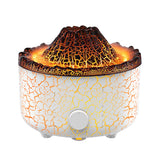 YALEDI Aromatherapy Essential Oil Diffuser, 560ml Ultrasonic Cool Mist Diffuser/Humidifier with Flame & Volcano 2 Mist Mode, for