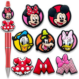 Nurse Cartoon Focal Beads for Pens, Cute Silicone Focal Beads for Making DIY Bead Pens Keychain Jewelry (Cartoon)
