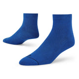 Dynamocks Men & Women Ankle Length Socks (Pack Of 1 Pair; Blue; Combed Cotton; Anti Odour; Breathable; Durable) (L)