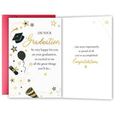YIWANSIN Funny Graduation Congratulations Card Gift for Him Her, Proud of You Greeting for Graduate, Heartfelt Graduation Cards