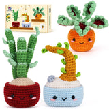 Crochetta Crochet Kit for Beginners, Beginner Crochet Kits for Adults with Step-by-Step Video Tutorials, DIY Knitting & Crocheti