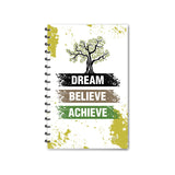 Escaper Into Your Dreams With Dream Believe Achieve Notepad A Ruled Notebook For Boys, Girls, Kids, And Professionals Stay I