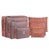 Jealkip Travel Packing Cubes Lightweight,6 Set Luggage Organizers For Suitcase,Travel Accessories Bags For Clothes Shoes Electro