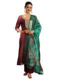 Libas Women'S Silk Blend Kurta Set (49271