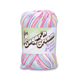 Lily 10202424093 Sugar N Cream Scents Yarn, 2 Ounce, Fleur De Lavander