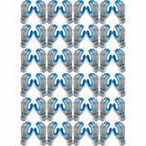 ATLAS Fit 300 Showa Latex Palm-Dipped Blue Medium Rubber Work Gloves, 144-Pairs