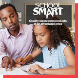 School Smart Take Home Heavy-Duty Folder, Red, Pack Of 24