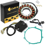 Caltric Stator and Regulator Rectifier with Gasket Compatible With Kawasaki Vulcan 1600 Nomad Vn1600 2005-2008