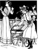 Folkwear Schoolmistress Shirtwaist & Skirt #216 Schoolmarms Blouse Shirt Seven Gore Skirt 1800s Reproduction Sewing Pattern (