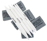 Brustro Kneadable Art Eraser - Pack Of 6 With Blending Stump Set | Ideal For Professional Art, Shading, Sketching, Cleaning, Lig