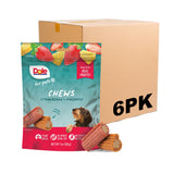 Dole for Pets Freshly Fetched Dog Chews, Strawberry & Pineapple Flavor Dog Treats | Flavored with Real Fruits, No Wheat, Corn, S
