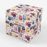 Stesha Party Musical Gift Wrap, Music Present Wrapping Paper 30 x 20 Inch (3 Sheets)