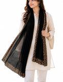 Leopard Print Stole Scarf For Women | Stylish Animal Print Fashion Wrap