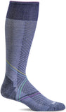 Sockwell Womens Pulse Knee High Firm Graduated Compression Sock, Lilac M/L