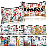 Reginary 12 Pack Cosmetic Bag Travel Souvenirs Gift Makeup Bag Lover Gifts Friendship Family Toiletry Storage for Women Vacation