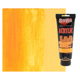 Soho Urban Artist Heavy Body Acrylic Paint - 250 ml Tube - Fluorescent Orange - Thick, Rich Color, Excellent Coverage, Professio