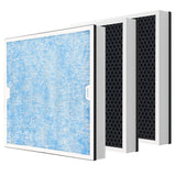 Alorair Hepa/Activated Carbon Filter Replacement Set For Cleanshield Hepa 550 Air Scrubber (Pack Of 3) -Like New