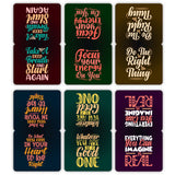 woopme Set of 6Magnetic Do The Right Thing Bookmark for Book Lovers Readers Students Gift Magnetic Page Clips Folding
