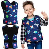 Janmercy Compression Vest for Kids Boys Soft Breathable Compression Vest Girls Cute Comfort for Back to School Children(Outer Sp