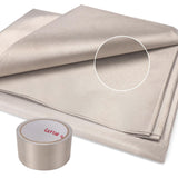 Faraday Fabric,(43W236L Fabric + 780L Tape,Faraday Fabric EMP Proof Military Grade,Faraday Cloth can Block Cellular Signals,