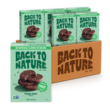 Back to Nature - Fudge Mint Cookies - Real Ingredients like Wheat Flour - Vegan, Non-GMO - Seriously Tasty Snacking - 5.5 Ounce