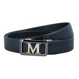 Zacharias MenS Faux Leather Belt Automatic Buckle Asg18 (Black;Free Size)