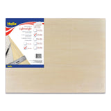 Helix Wooden Lightweight Drawing Board, 18 x 24 Inch, Metal Edge (37408)