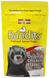 Marshall Pet Products Natural High-Protein Bandit Semi-Moist Chew Treats, with Chicken Flavor, for Ferrets, 3 oz