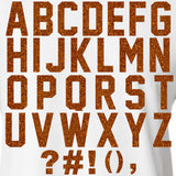 47 Pieces,2 Tall Glitter Letters Iron On Heat Transfer Vinyl for for DIY Printing Craft Fabric T-Shirt,Good Choice for Birthday