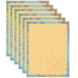 Travel the Map Computer Paper, 8.5 x 11, 50 Sheets Per Pack, 6 Packs