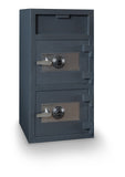 Hollon Safe FD-4020CC B-Rated Double Door Dial Combination Lock Depository Safe