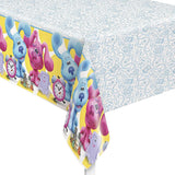 Vibrant Blue's Clues Multicolor Table Cover - 54 x 84 (1 Pc.) - Durable Rectangular Plastic Tablecloth - Perfect Kids Party Deco