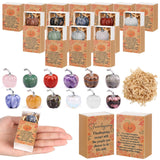 LemonRoad 12 Sets Friendsgiving Gifts Favors Decor Crystal Pumpkin Decor Fall Thanksgiving Emotional Maple Leaves Pumpkin Box Fr