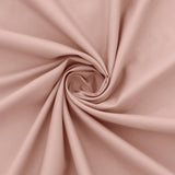 KKJIAF 1 Yard Dusty Pink Cotton Fabric 61 Inch Wide, Soft & Breathable Cotton Broadcloth Fabric for Sewing Clothes, Apparel, Cos