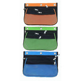 Expanding Pencil Pouch, 3 Pocket, 10.25W x 7.25H x 2.5D, Pack of 24