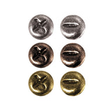 Tim Holtz Idea-Ology Metal Mini Fasteners, 99 Per Pack, 1/4 Inch, Antique Finishes, Th92790