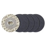 Dremel EZ Lock 120 Grit Sanding Discs for Rotary Tools, 5-Pieces (EZ412SA)