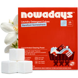Nowadays Laundry Detergent Cubes Barefoot Somewhere, 25 Cubes