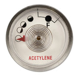 TurboTorch 03861200 Ag1 Gauge, Acetylene