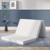 Avenco Tri-fold Mattress - 4 Inch Twin XL Size Portable Floor Mattress with Breathable & Washable Cover | Foldable Memory Foam T
