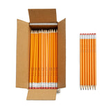Amazon Basics Woodcased #2 Pencils, Presharpened, HB Lead Bulk Box, 150 Count, Yellow