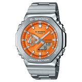 Casio G-Shock Octagonal Orange Stainless Steel Watch GM2110D-4A