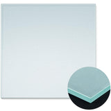 Nuanchu 12 Inch Tempered Frosted Glass Paint Muller Slab Mineral Pigment Grinding Plate for DIY Oil Painting Watercolor Oil Acry