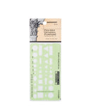 Rapidesign PeeWee General Purpose Template, 1 Each (R14)