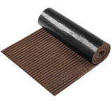 A Roll Large Semi Finished Striped Door Mat 30 x 48 Inch Waterproof Entry Mat with Rubber Lining, Indoor and Outdoor Rug for Wet