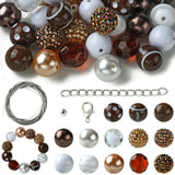 DanLingJewelry 50Pcs Random 20mm Sport Theme Acrylic Rugby Beads Sport Ball Soccer Bubblegum Beads for Bracelet Necklace Jewelry